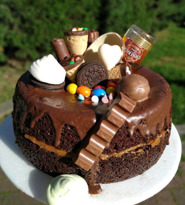 Torta de chocolate cake by made Deliciosa y original torta de chocolate