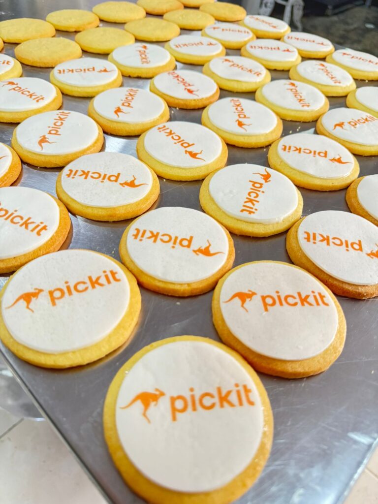Galletas Personalizadas en Bogotá 64 Pastelería personalizada galletas Con logo para empresa pickit