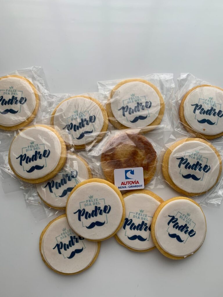 Galletas Personalizadas en Bogotá 63 El empaque individual lindas galletas personalizadas Con logo