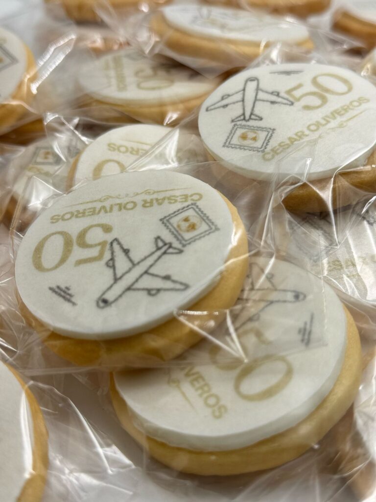 Lindas Galletas para aniversario 50 años, Sin duda, una buena elección Para tu conmemoración